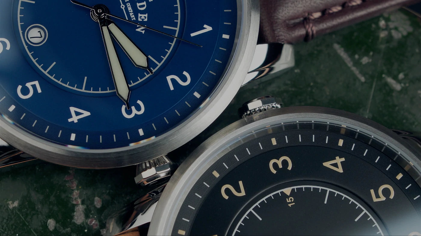 No.29 Type II watch collection by The Camden Watch Company