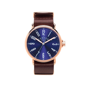 No.88 Unisex Watch Rose Gold and Navy