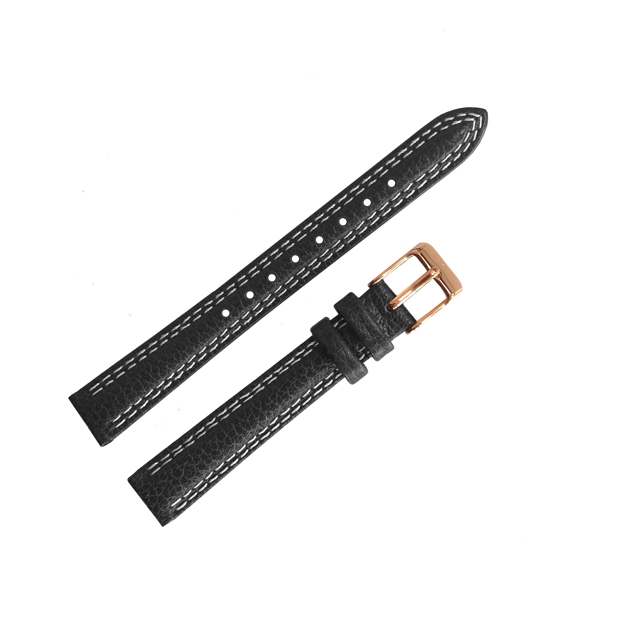 No.24 Black and Rose Gold Strap