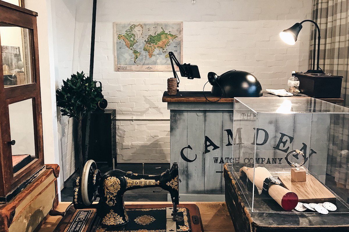 Greenwich Market: Camden Watch Co's New Home!