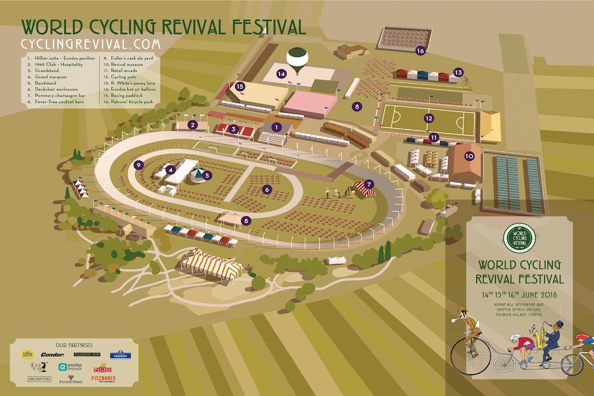 The Camden Watch Company At The World Cycling Revival Festival