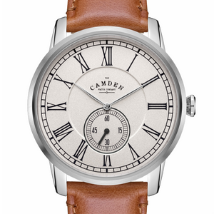 No.29 Steel and Black Mini Second on Tan Leather