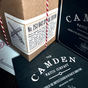 No.253 1843 Edition on Smooth Tan Leather