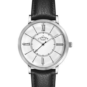 No.27 Type II Steel on Black Leather