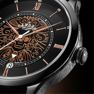 No.274 Swiss Automatic Memento Mori on Mesh band