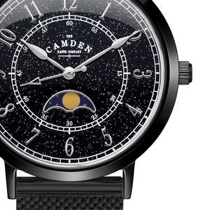 No.27 Moonphase Black on Mesh