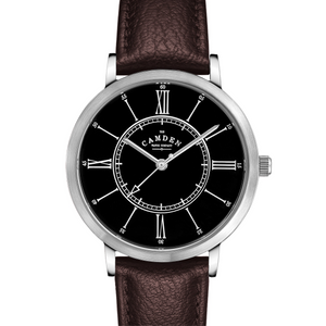 No.27 Type II Steel and Black on Brown Leather