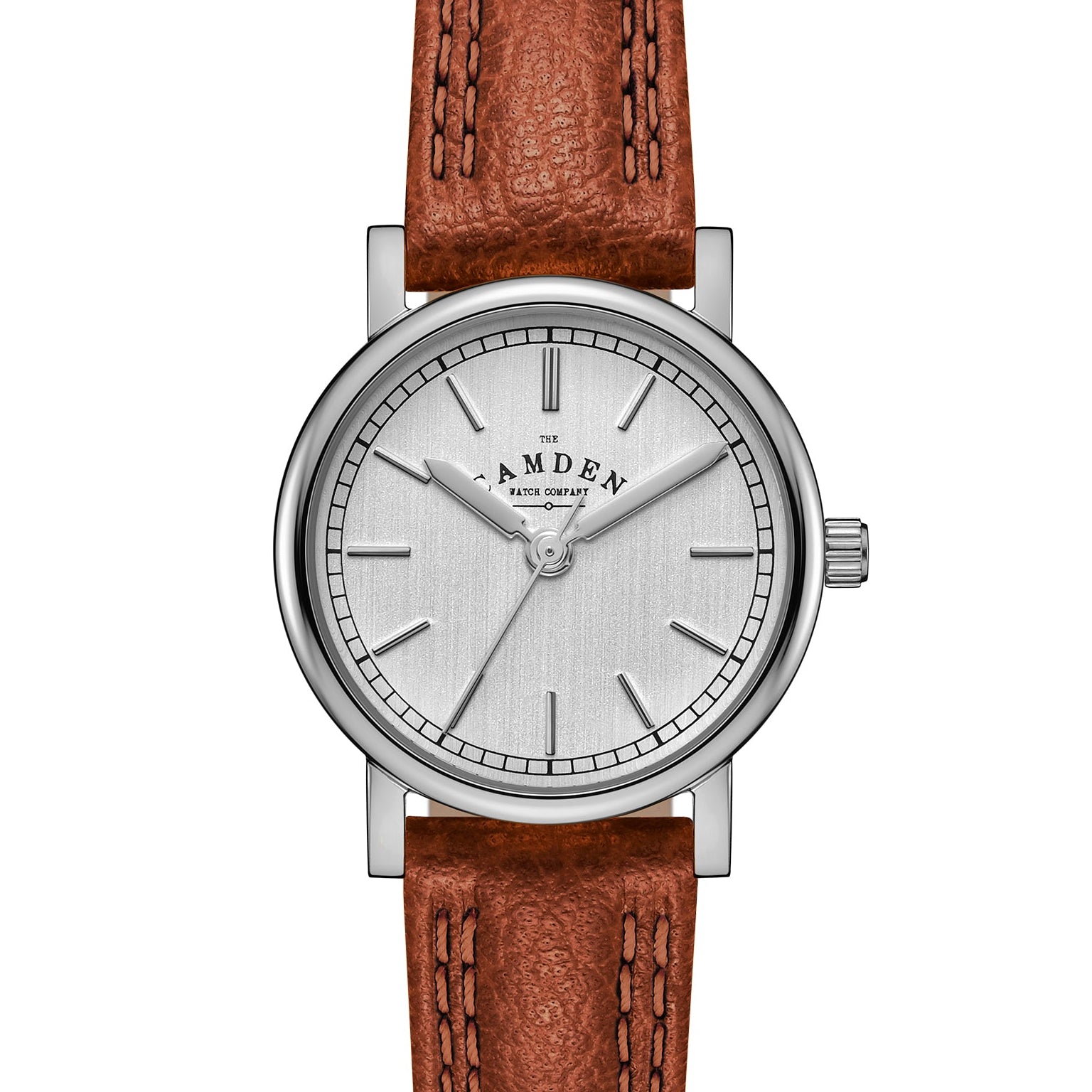 No.24 Steel on Tan Leather