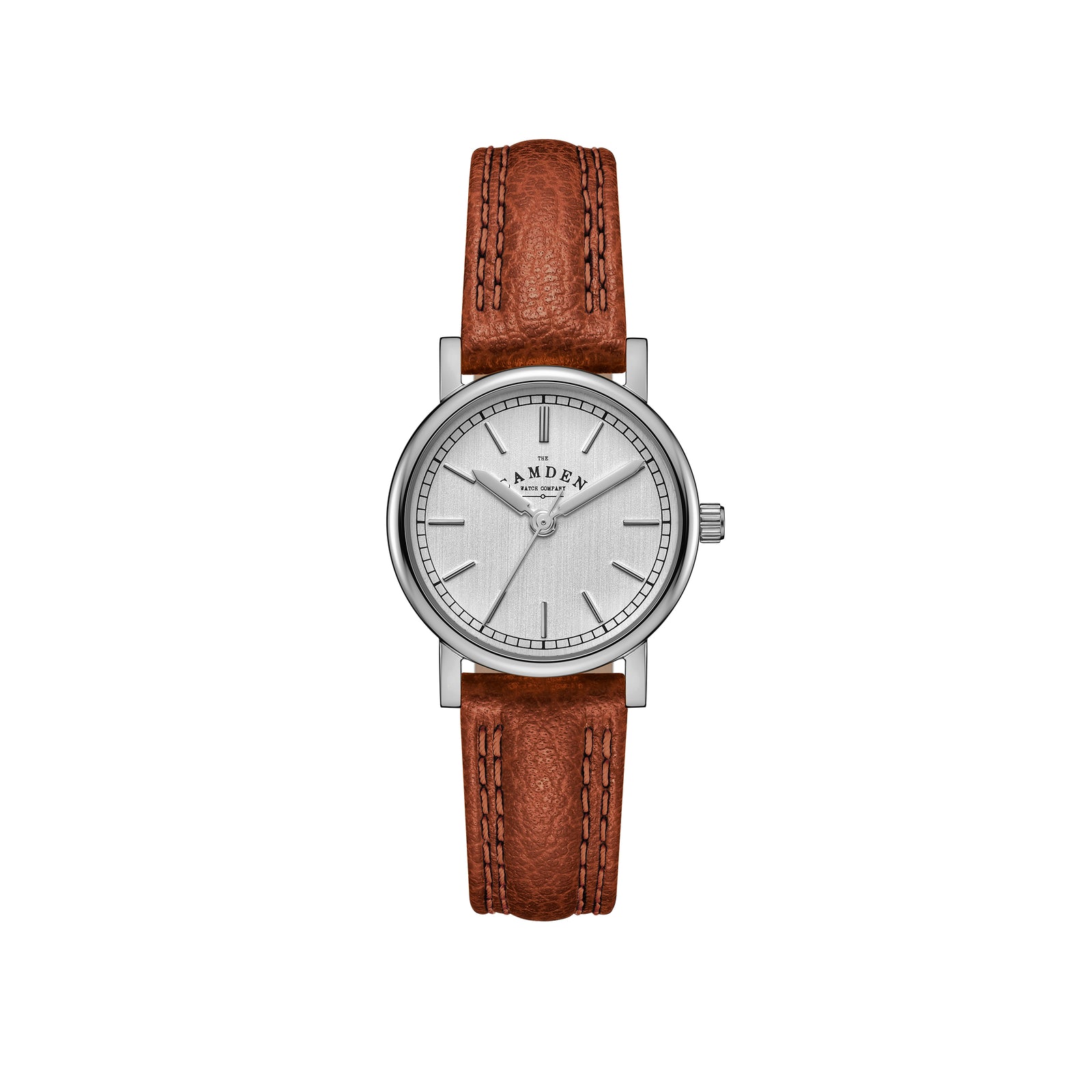 No.24 Steel on Tan Leather