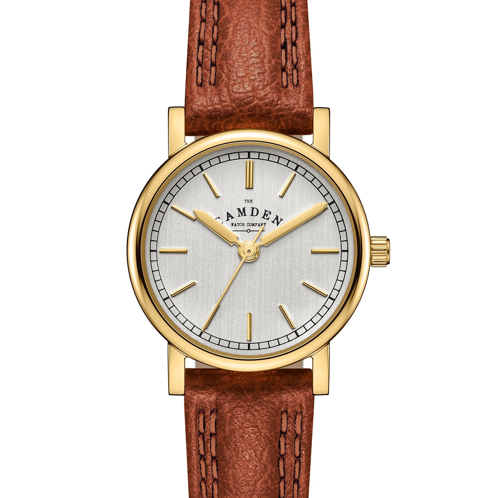 No.24 Gold on Tan Leather