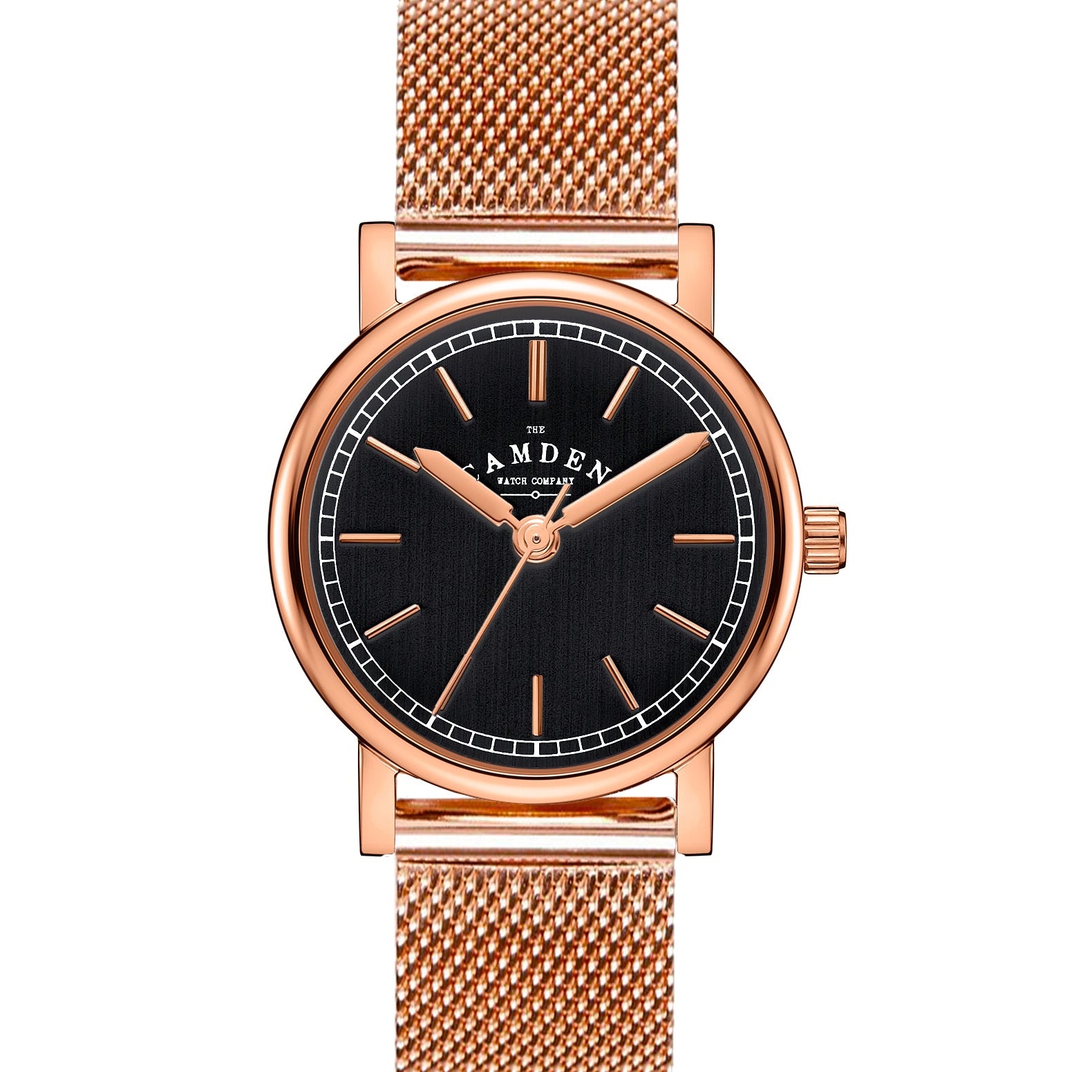 No.24 Rose Gold and Black on Mesh