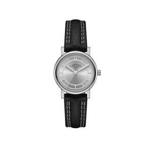 No.24 Type II Steel on Black Leather