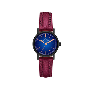 No.24 Midnight Edition on Oxblood Leather