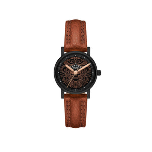 No.24 Memento Mori on Tan Leather