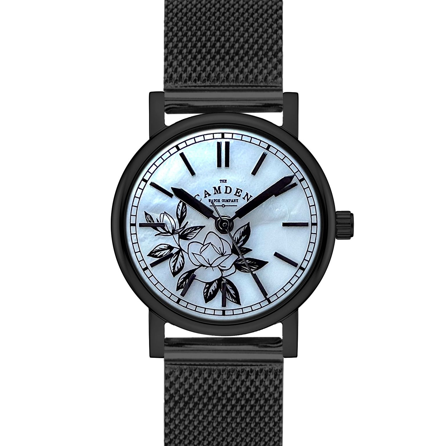 No.24 Camden x Rebecca Vincent on Black Mesh