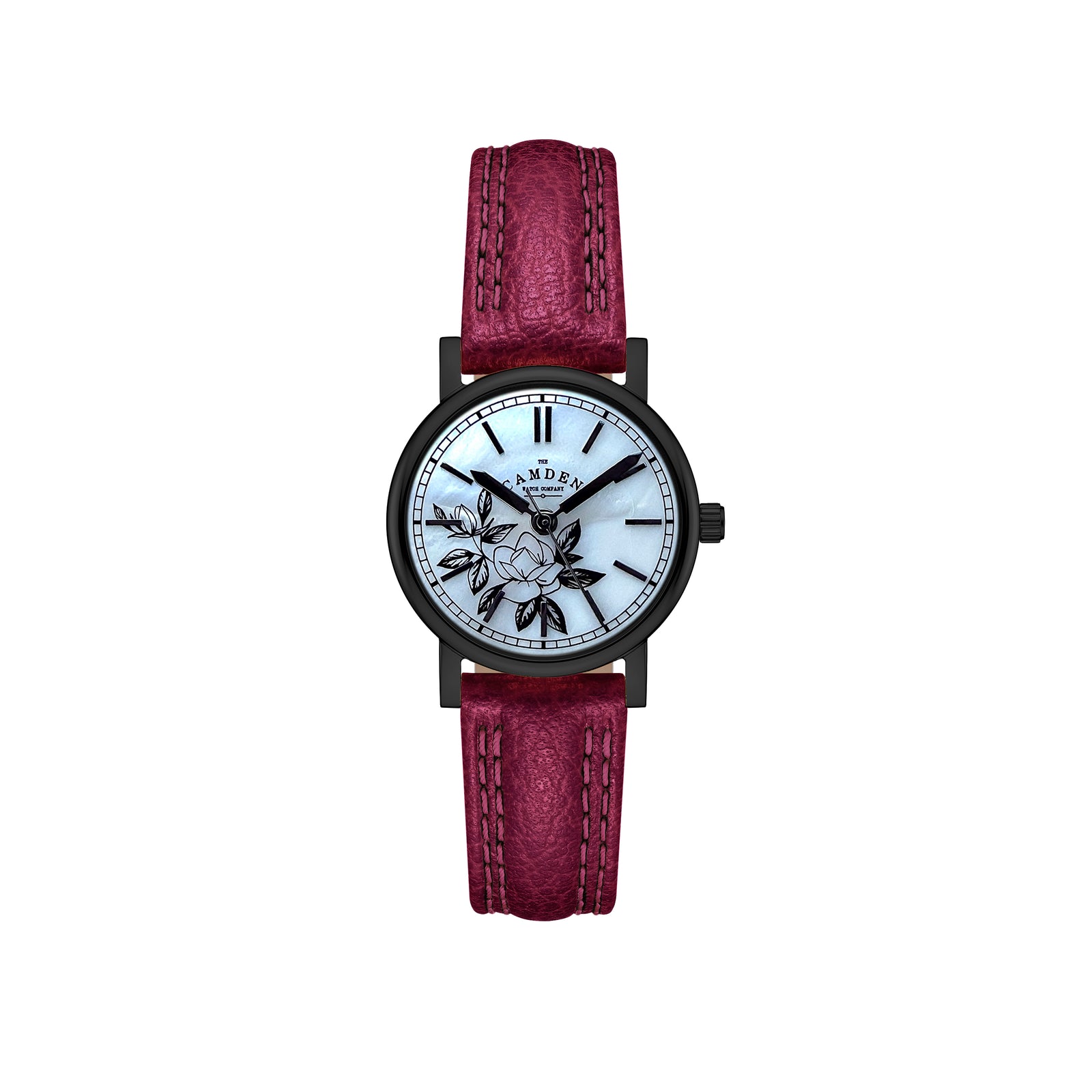 No.24 Camden x Rebecca Vincent on Oxblood Leather