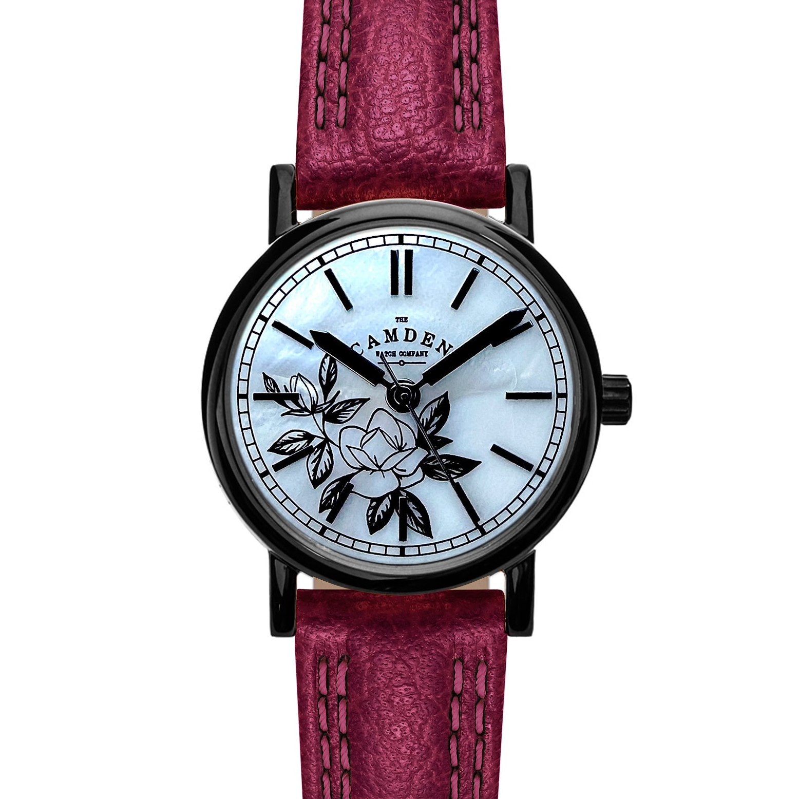 No.24 Camden x Rebecca Vincent on Oxblood Leather