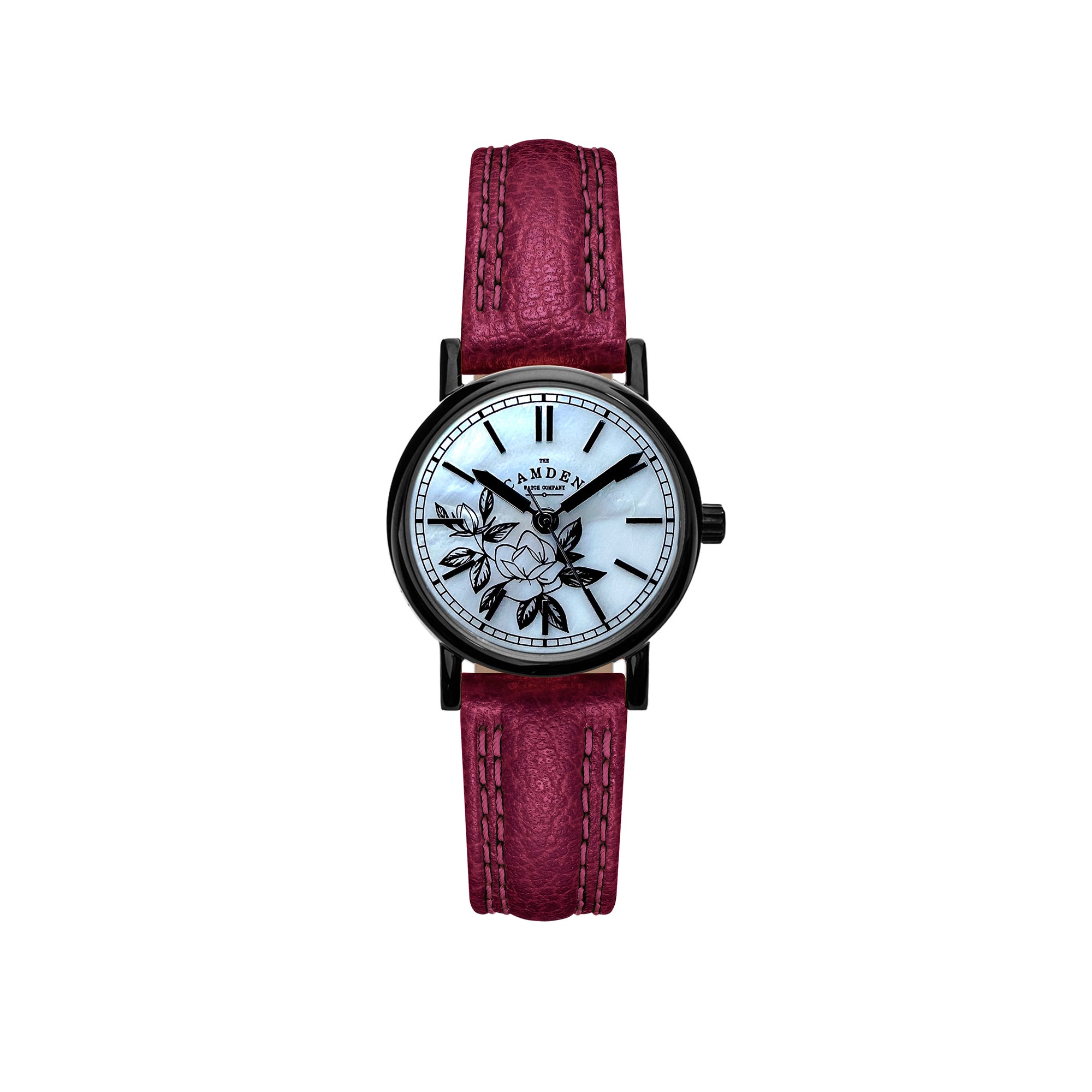 No.24 Camden x Rebecca Vincent on Oxblood Leather