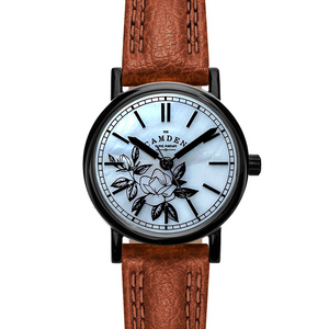 No.24 Camden x Rebecca Vincent on Tan Leather