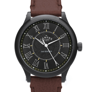 No.253 1843 Edition on Brown Leather