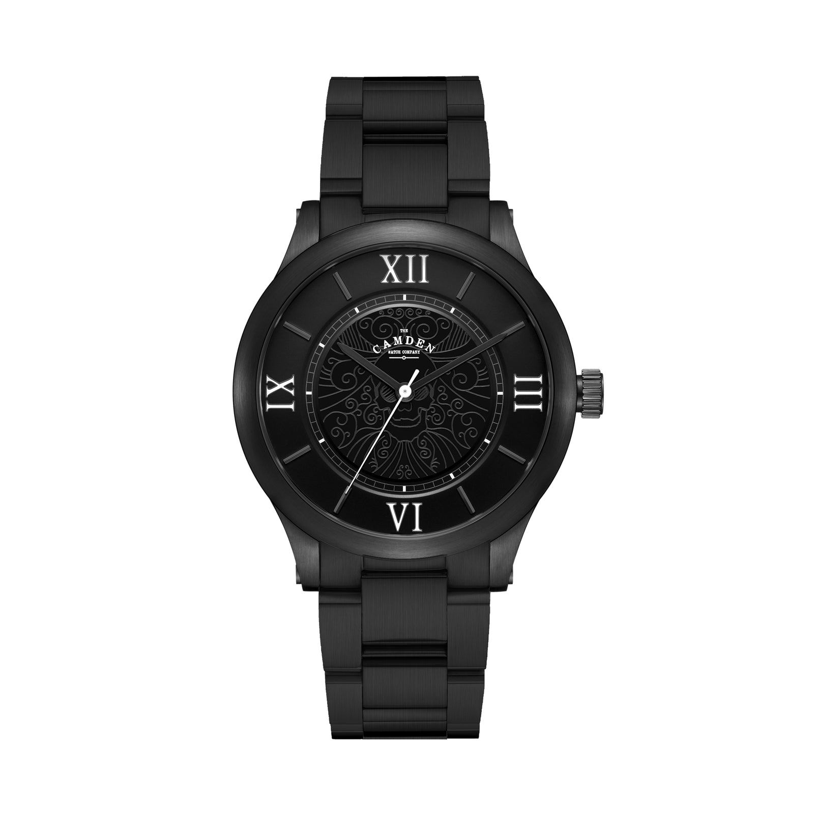 No.253 Memento Mori Black on Black Metal Bracelet