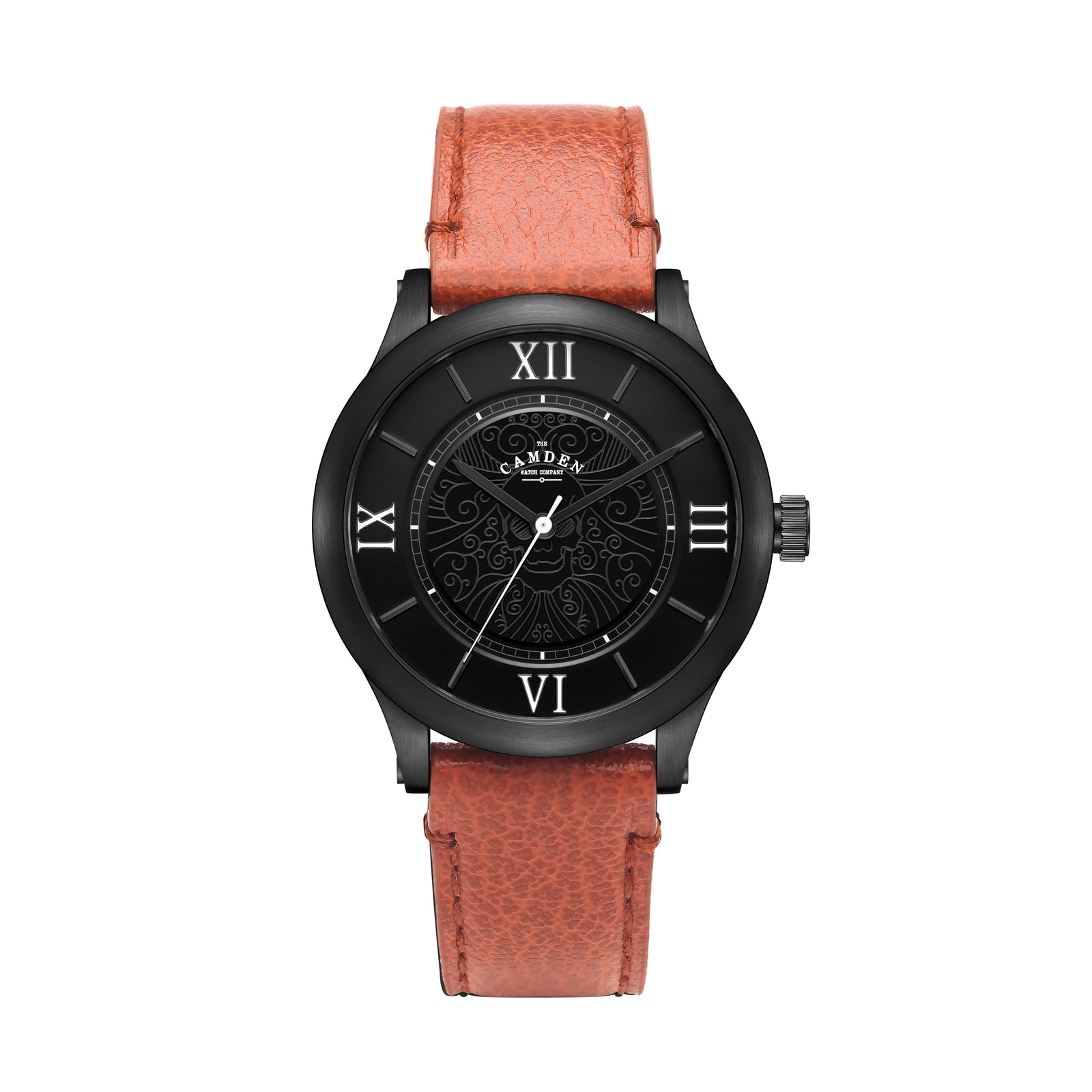 No.253 Memento Mori Black on Tan Leather