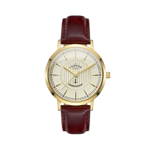 No.27 Camden x Thy Barber on Oxblood Leather