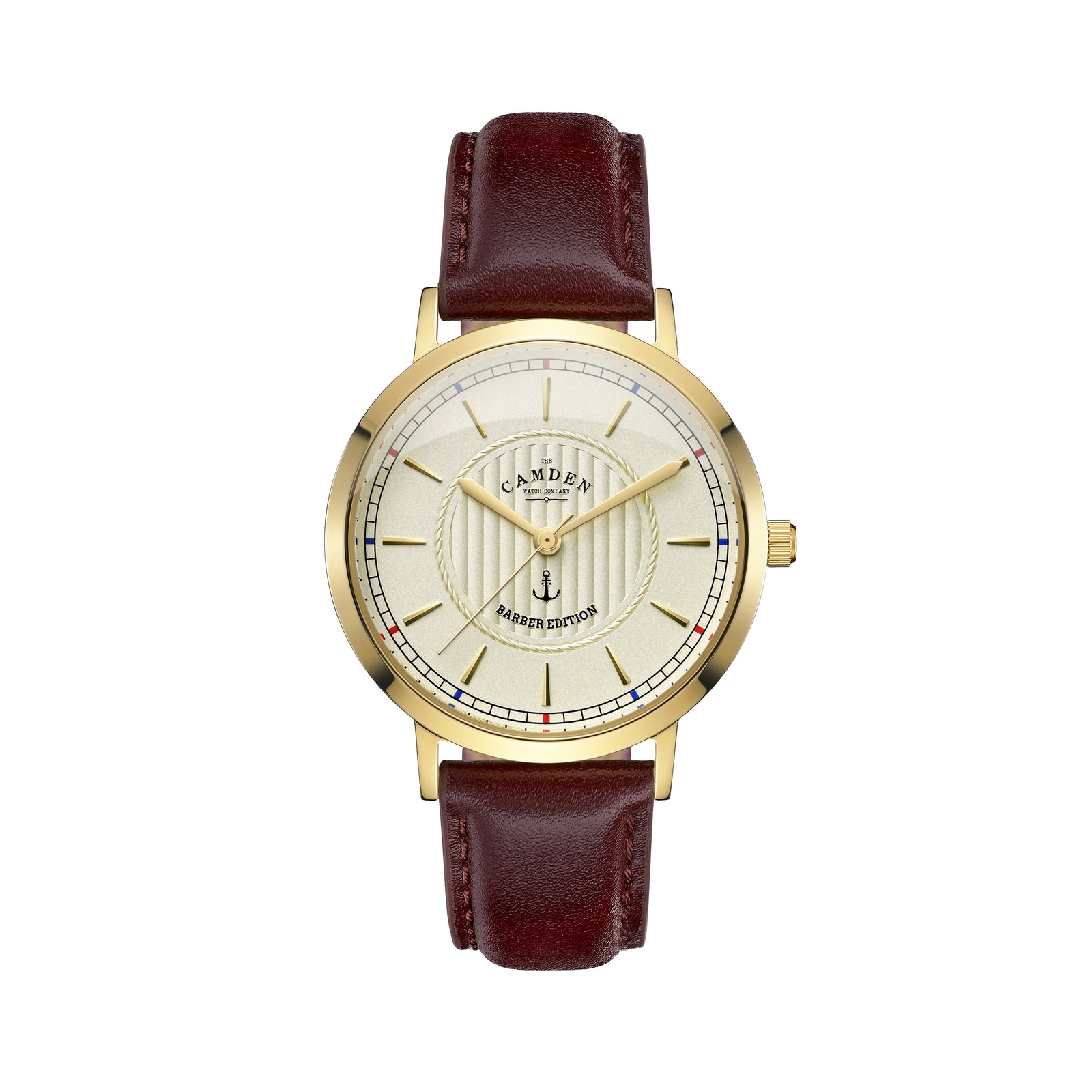 No.27 Camden x Thy Barber on Oxblood Leather