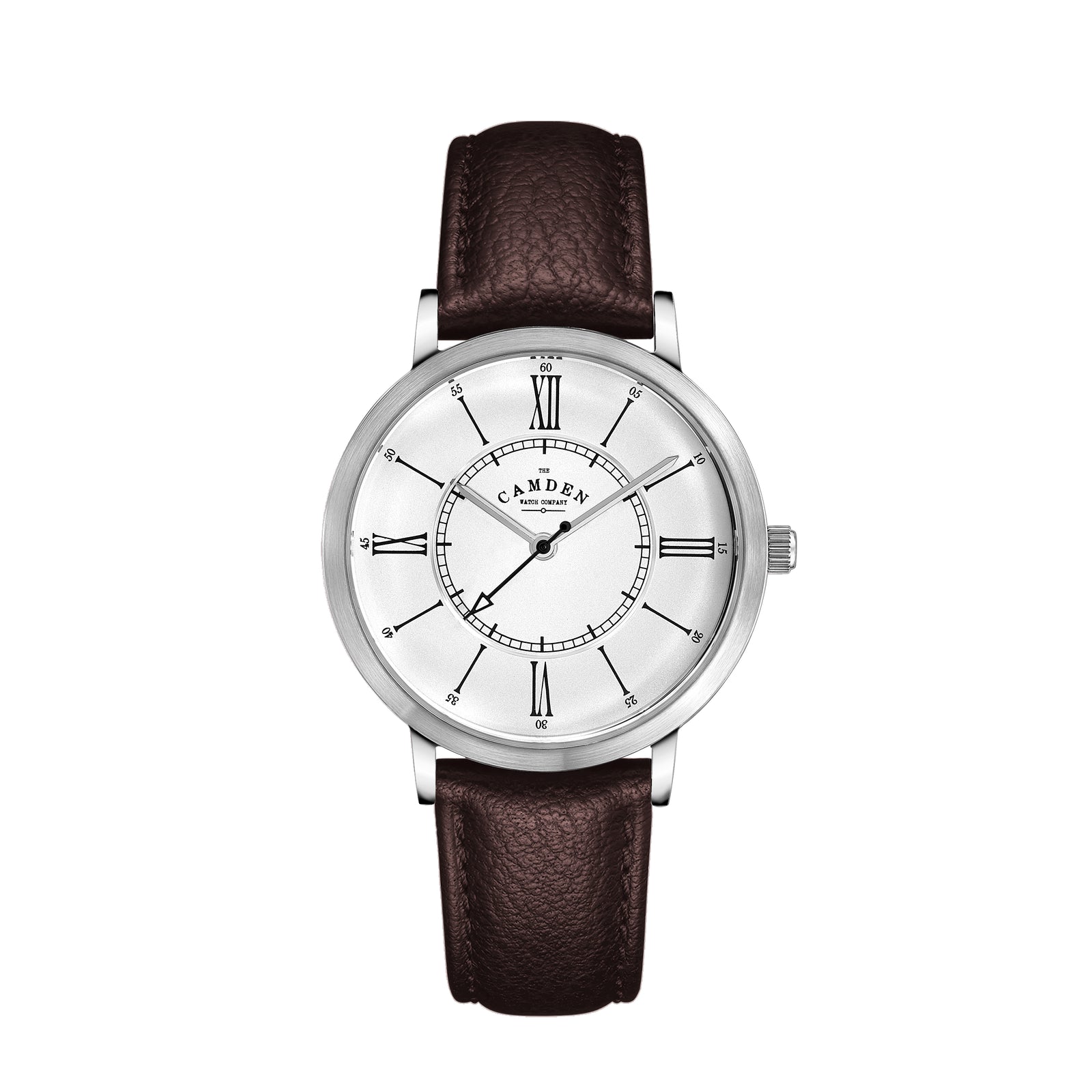 No.27 Type II Steel on Brown Leather