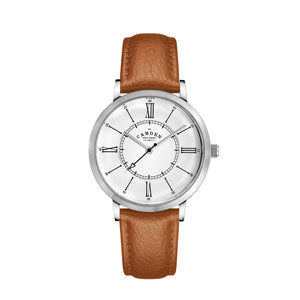 No.27 Type II Steel on Tan Leather