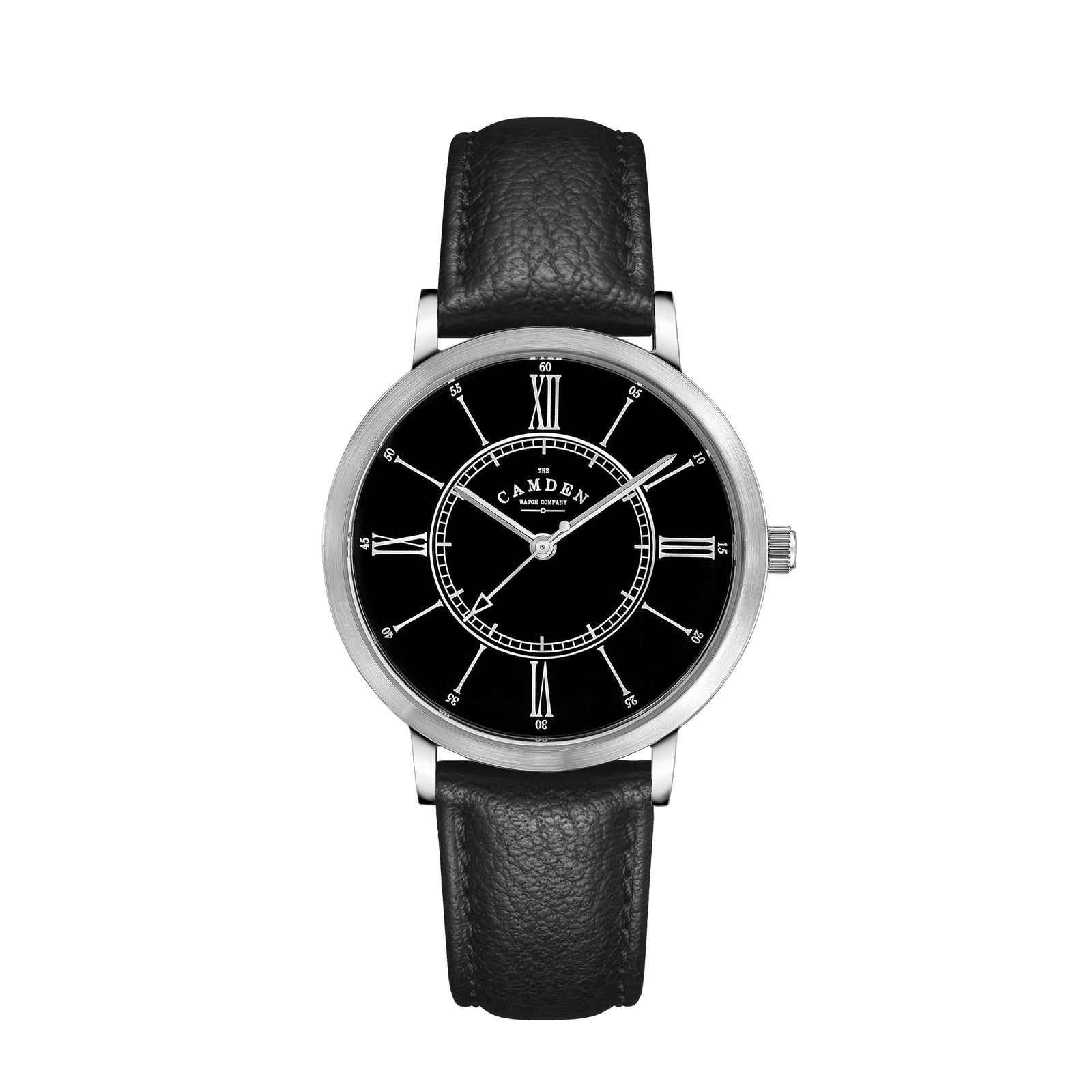 No.27 Type II Steel and Black on Black Leather