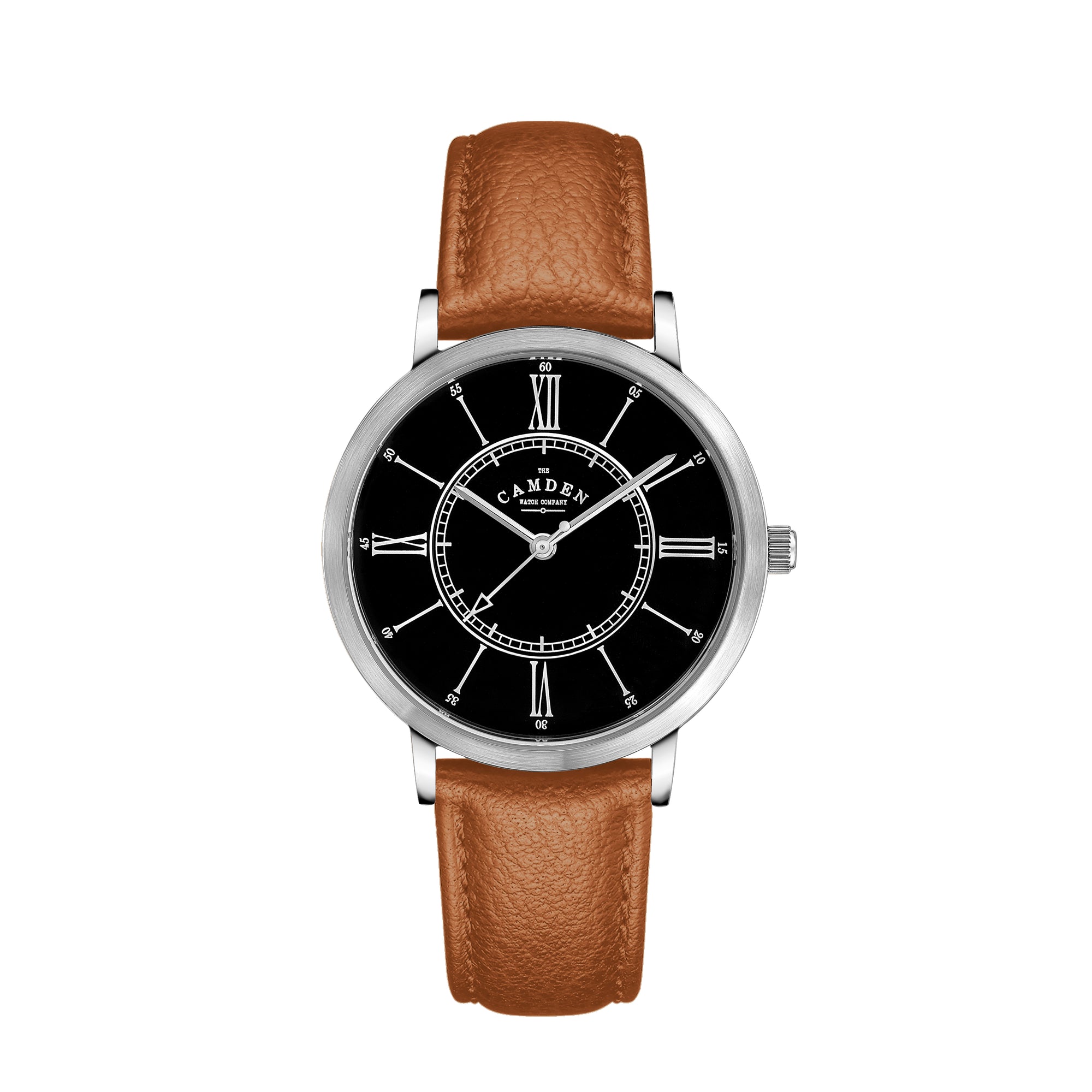 No.27 Type II Steel and Black on Tan Leather