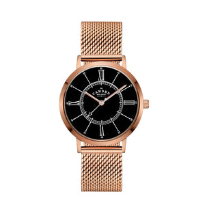 No.27 Type II Rose Gold and Black on Mesh