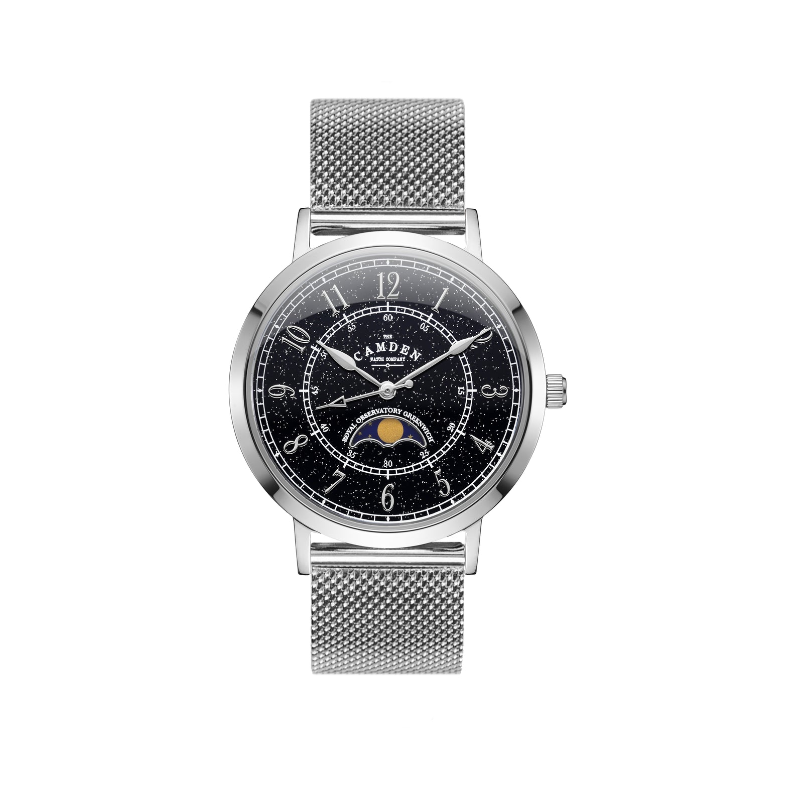 No.27 Moonphase Steel on Mesh