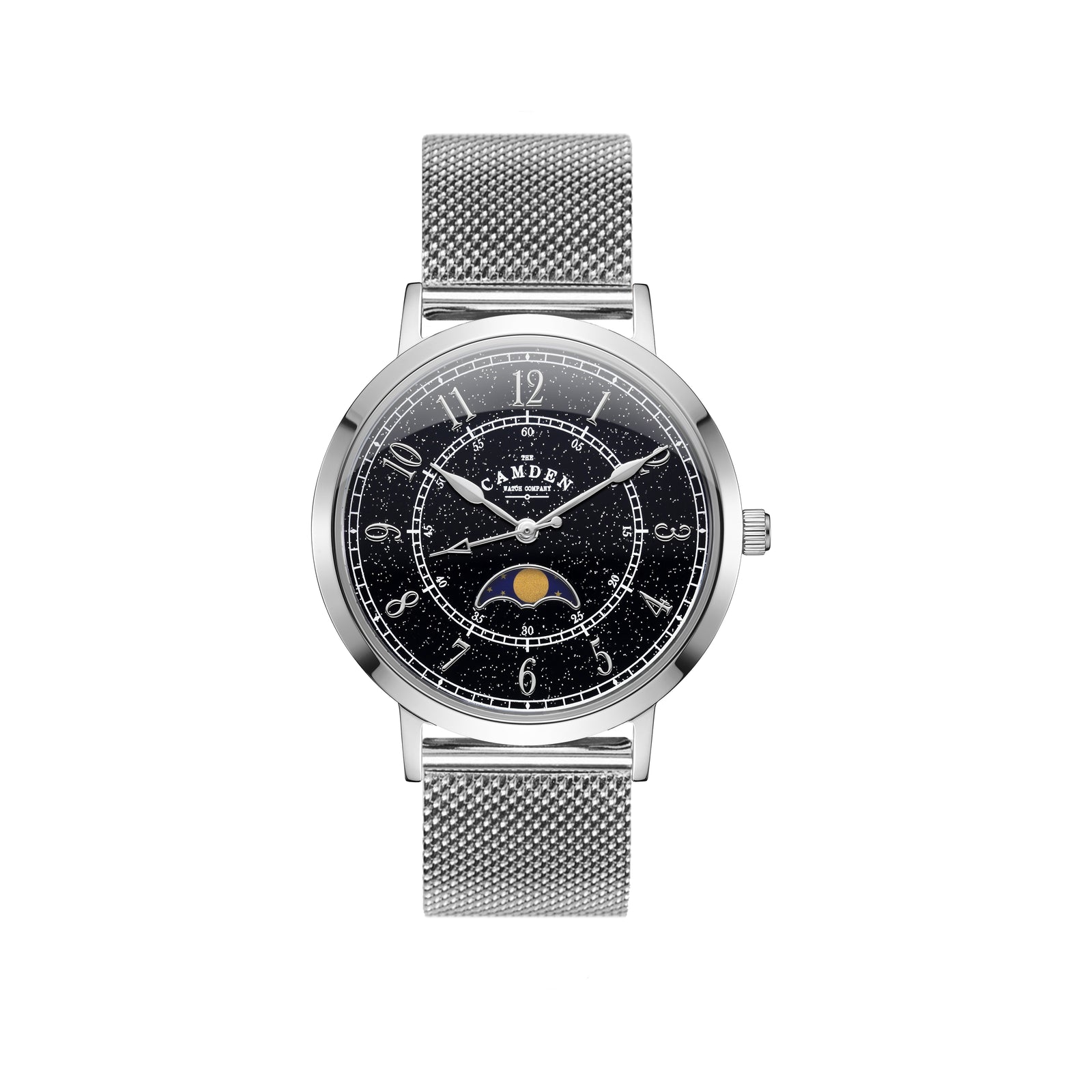 No.27 Moonphase Steel on Mesh