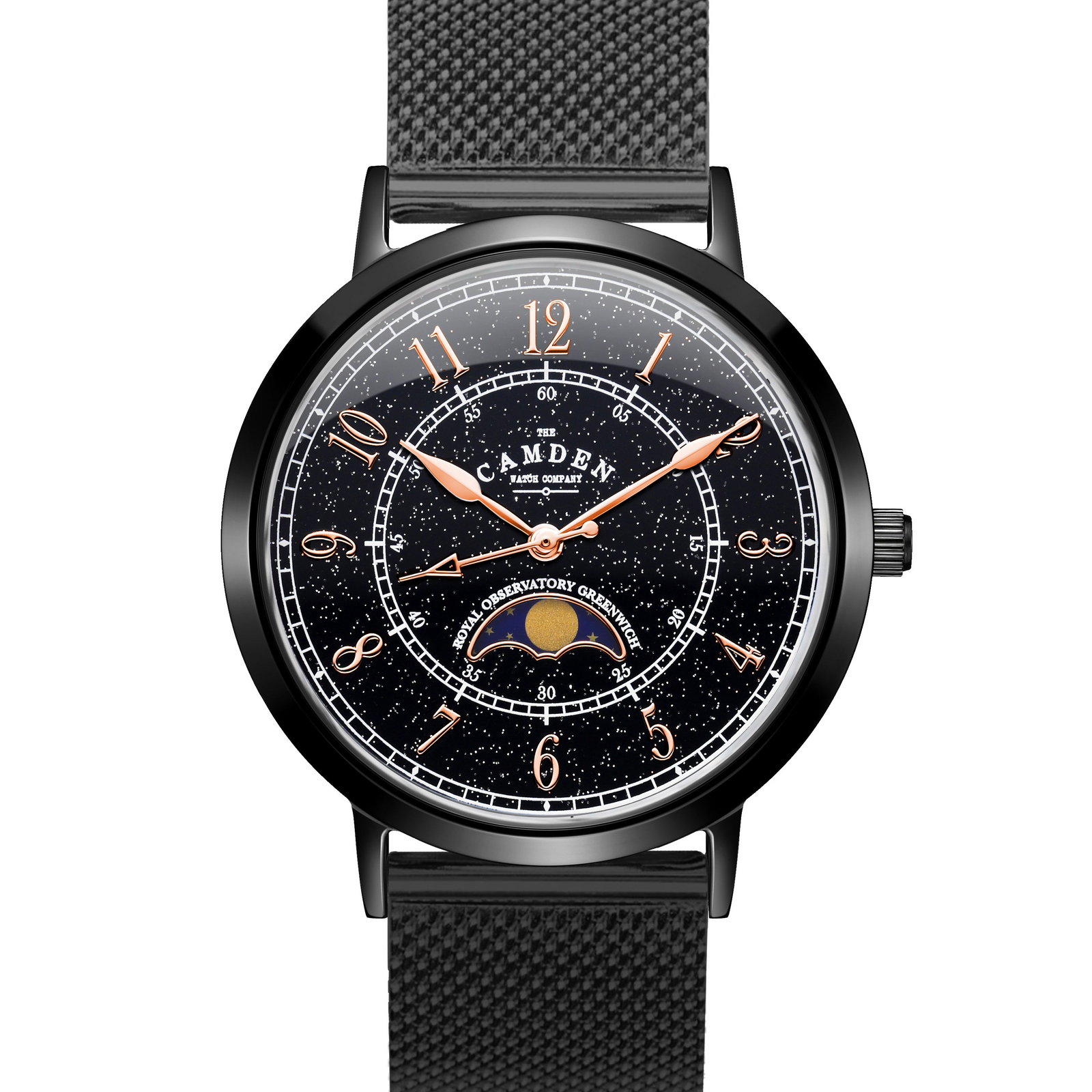 No.27 Moonphase Black on Mesh
