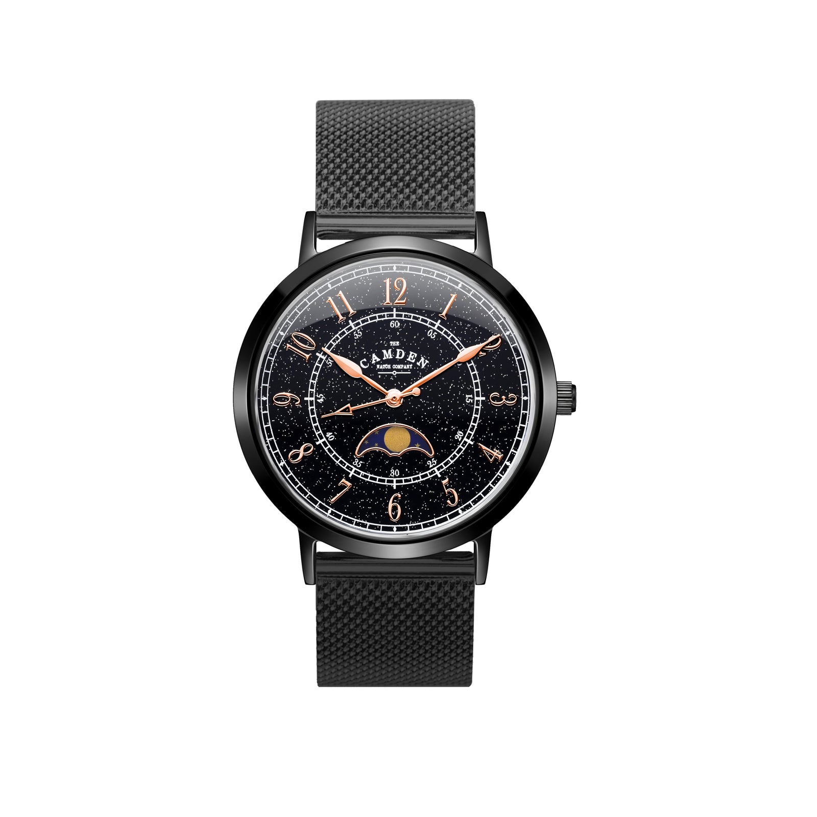 No.27 Moonphase Black on Mesh