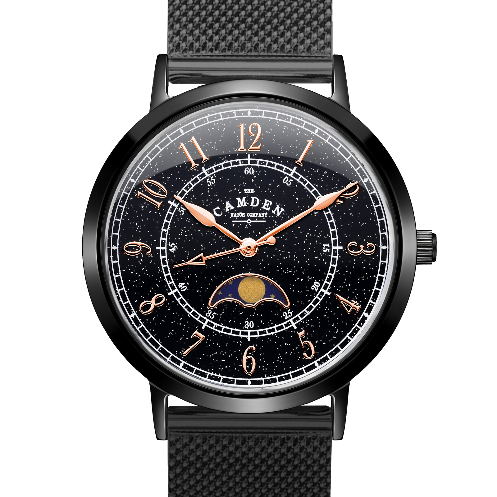 No.27 Moonphase Black on Mesh