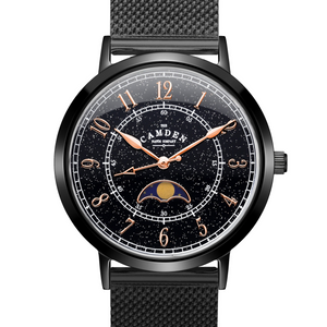 No.27 Moonphase Black on Mesh