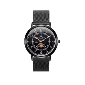 No.27 Moonphase Black on Mesh