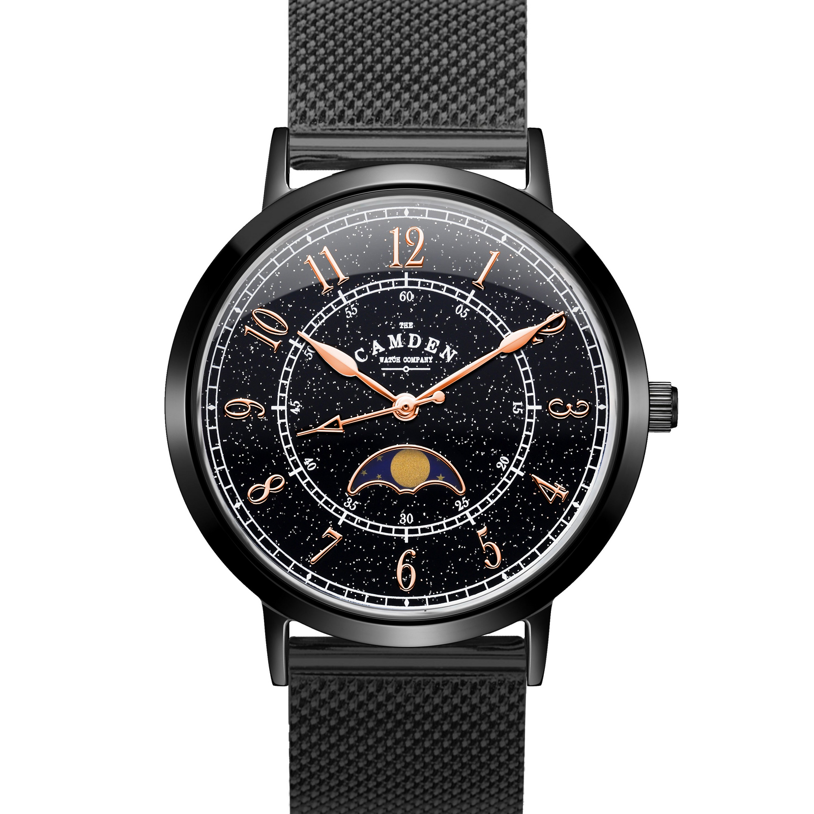 No.27 Moonphase Black on Mesh