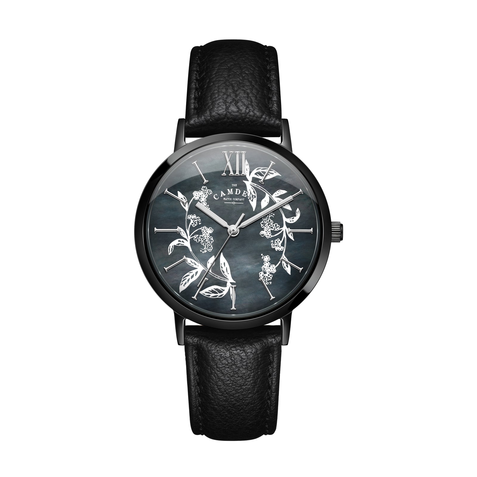 No.27 Camden x Rebecca Vincent "Forget-me-not" on Vegan Black Leather