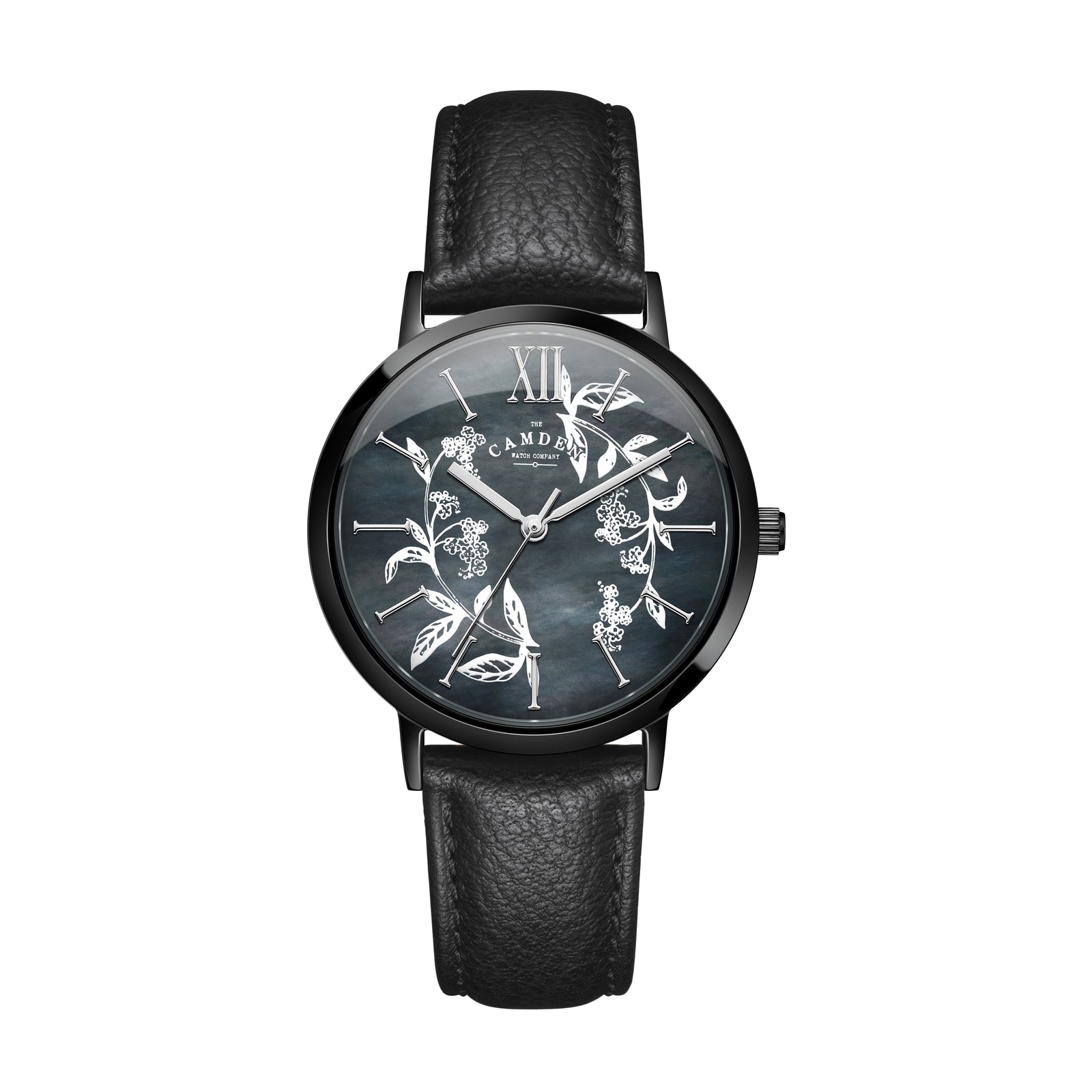 No.27 Camden x Rebecca Vincent "Forget-me-not" Black Leather