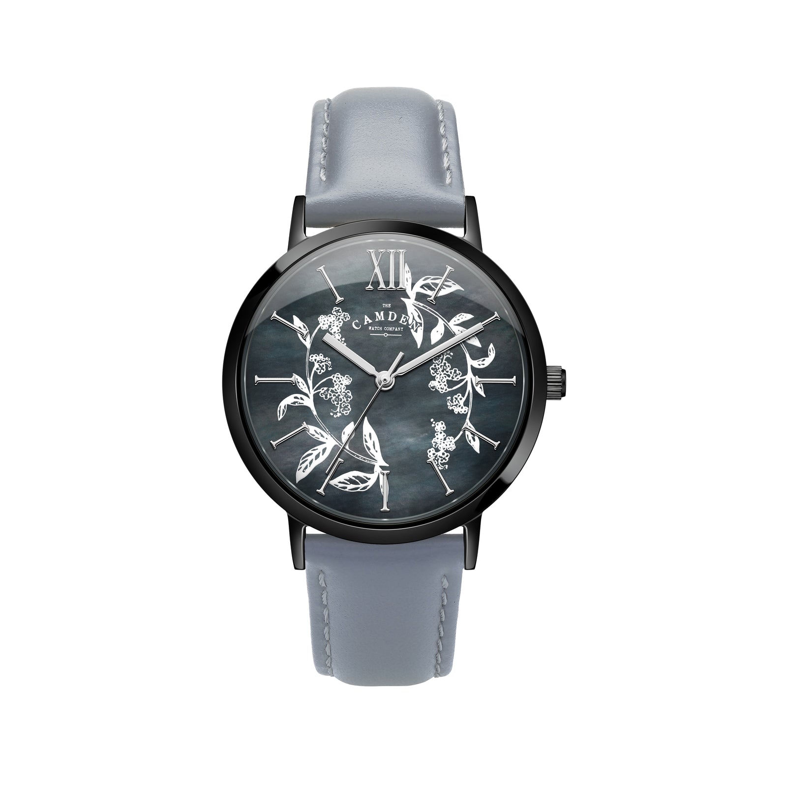 No.27 Camden x Rebecca Vincent "Forget-me-not" on Grey Leather