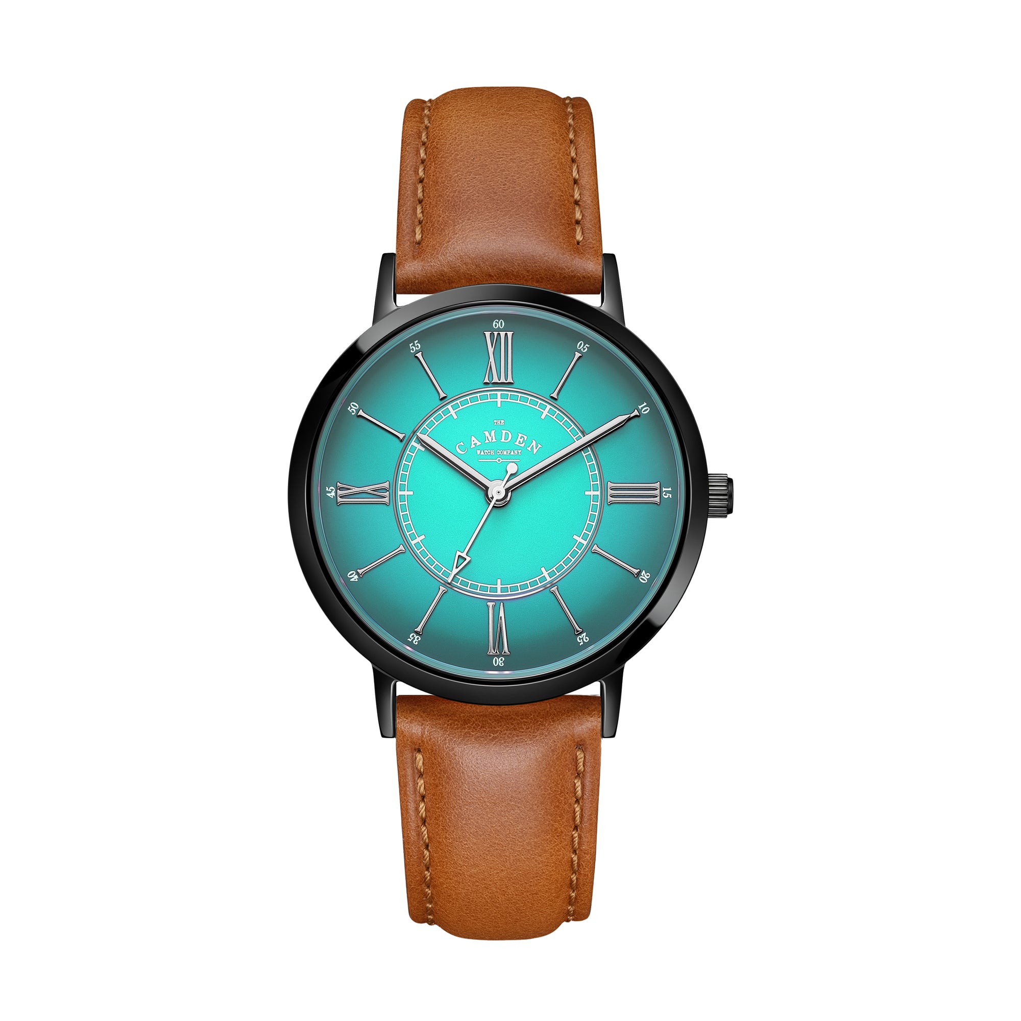 No.27 Type II Teal on Tan Leather