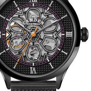 No.274 Skeleton Black on Mesh