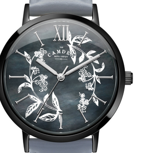 No.27 Camden x Rebecca Vincent "Forget-me-not" on Grey Leather