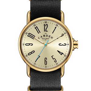 SMALL No.88 Gold and Black Leather