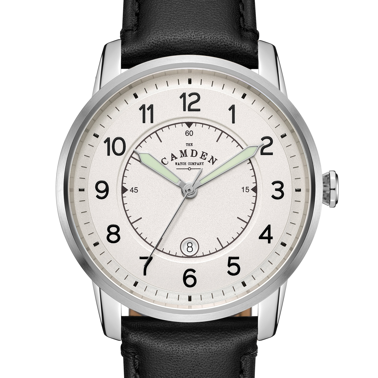 No.29 Type II Steel on Black Italian Leather