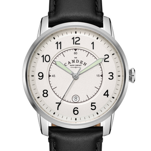 No.29 Type II Steel on Black Italian Leather